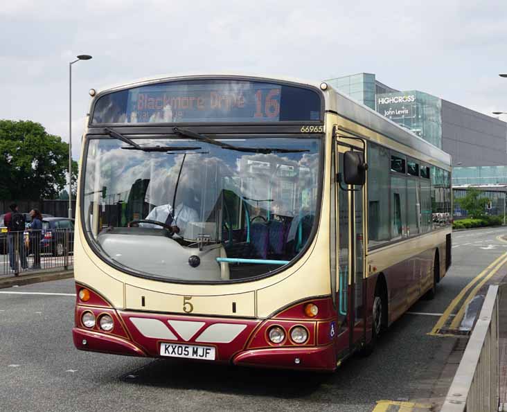 First Leicester Volvo B7RLE Wright 5